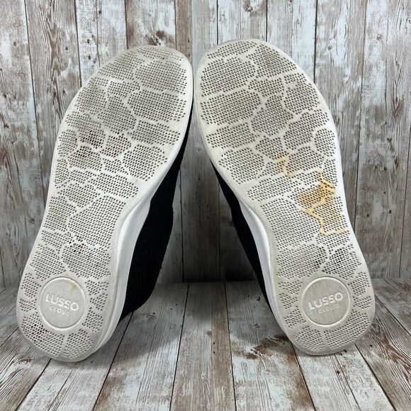 Lusso Cloud black and white skippers‎ mens 10 - Picture 6 of 7